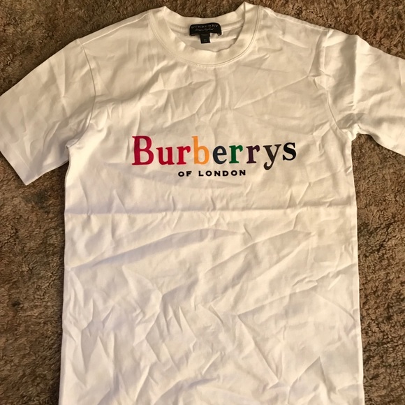 burberry rainbow tee